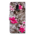 Pikkukuva 3 / 6: Plånboksfodral OnePlus 6T - Svartvit med Blommor