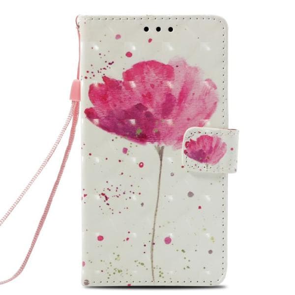 Plånboksfodral Samsung Galaxy J6 (2018) – Rosa Blomma