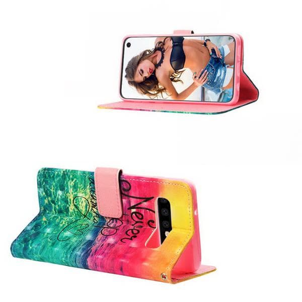 Plånboksfodral Samsung Galaxy S10 – Never Stop Dreaming