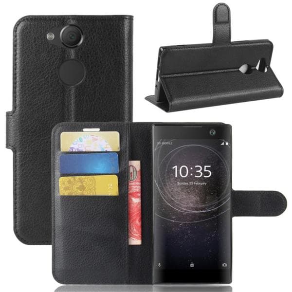 Plånboksfodral Sony Xperia XA2 - Svart