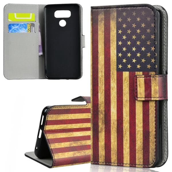 Plånboksfodral LG G6 - Flagga USA