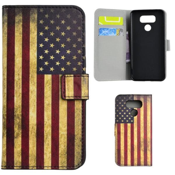 Plånboksfodral LG G6 - Flagga USA