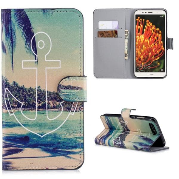 Plånboksfodral Huawei Y6 2018 - Ankare
