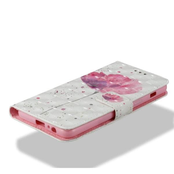 Plånboksfodral Samsung Galaxy A8 (2018) – Rosa Blomma