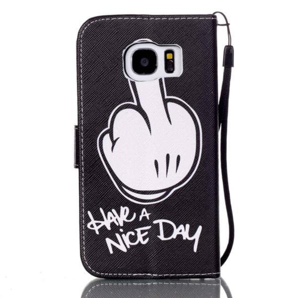Plånboksfodral Samsung Galaxy S7 – Have A Nice Day