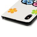 Miniatyrbillede 8 af 8: Plånboksfodral iPhone XS Max - Ugglor & Blommor