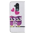Miniatyrbillede 3 af 4: Plånboksfodral Huawei Mate 20 Lite - Ugglor & Hjärtan