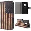 Miniatyrbillede 1 af 6: Plånboksfodral Samsung Galaxy S9 Plus - Flagga USA