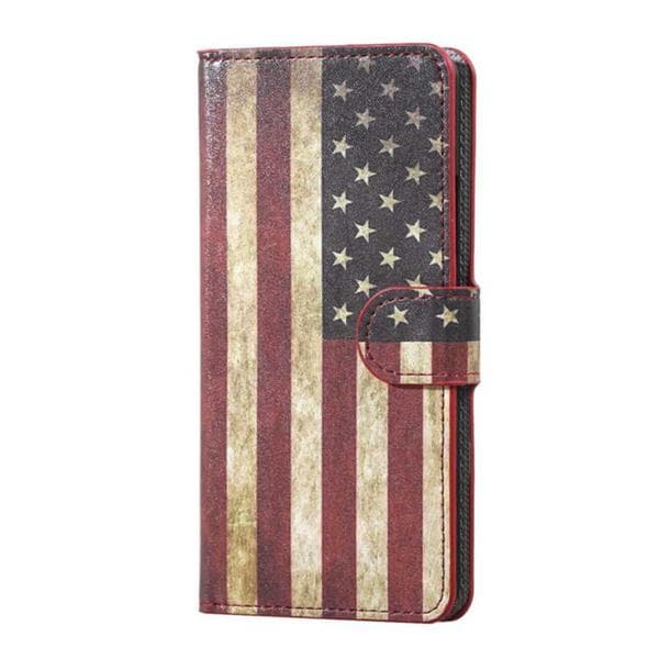 Plånboksfodral Huawei P20 Pro - Flagga USA