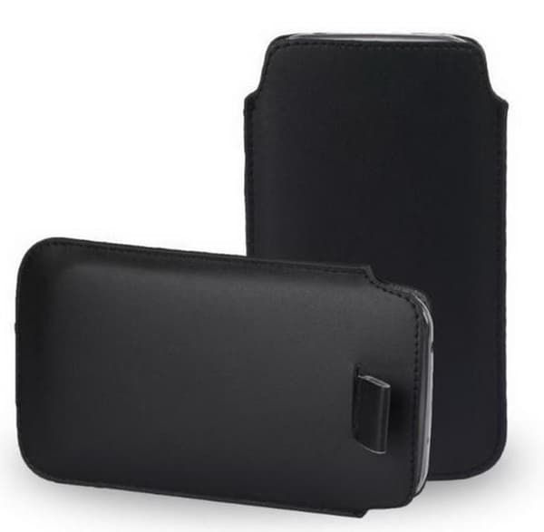 Läderfodral Samsung S9 Plus - Svart