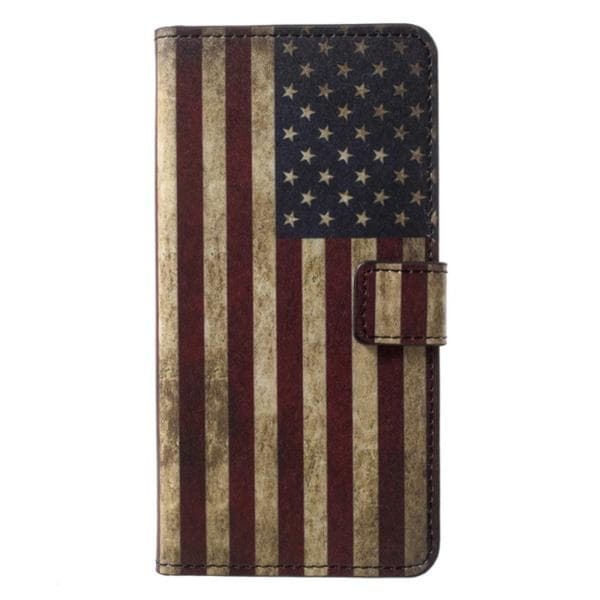 Plånboksfodral Sony Xperia XZ2 - Flagga USA