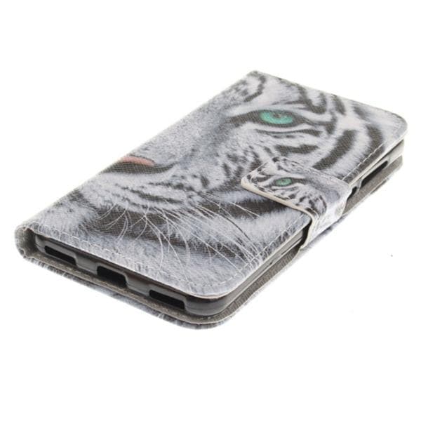 Plånboksfodral Huawei Y6 2017 - Vit Tiger