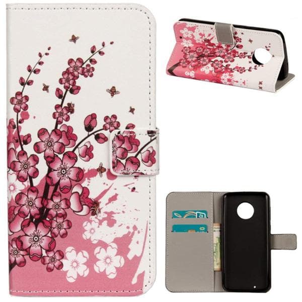Plånboksfodral Motorola Moto G6 - Körsbärsblommor