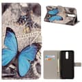 Miniatyrbillede 1 af 6: Plånboksfodral Huawei Mate 10 Lite – Blå Fjäril