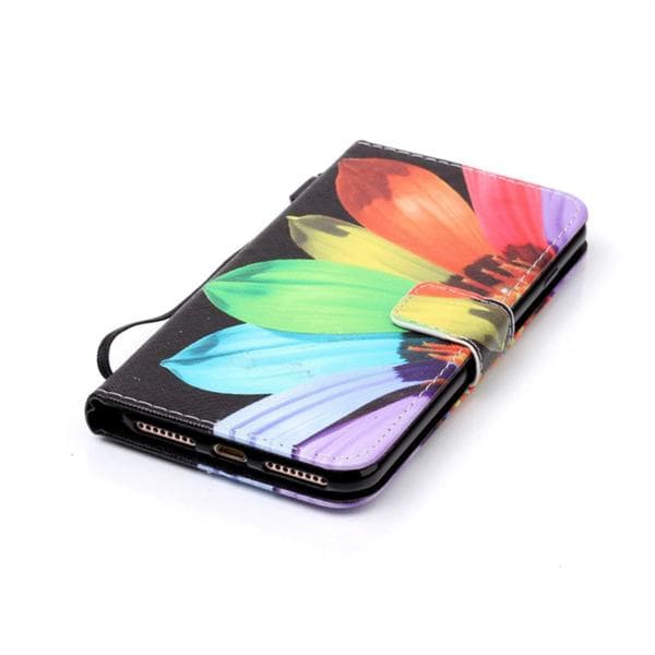 Plånboksfodral Apple iPhone 8 Plus - Solros