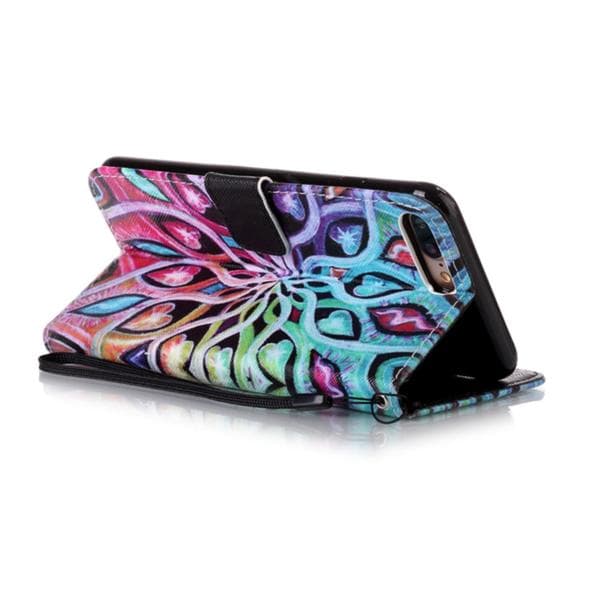 Plånboksfodral Apple iPhone 8 Plus - Psykedeliskt