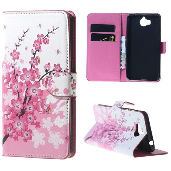 Plånboksfodral Huawei Y6 2017 - Körsbärsblommor