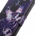 Pikkukuva 4 / 7: Plånboksfodral Huawei Y6 2017 – Lila med Fjärilar