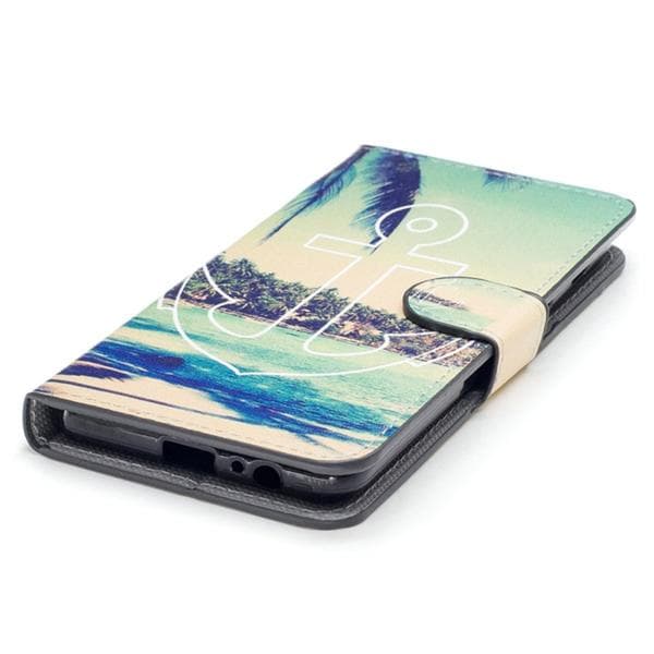 Plånboksfodral Samsung Galaxy A8 (2018) - Ankare