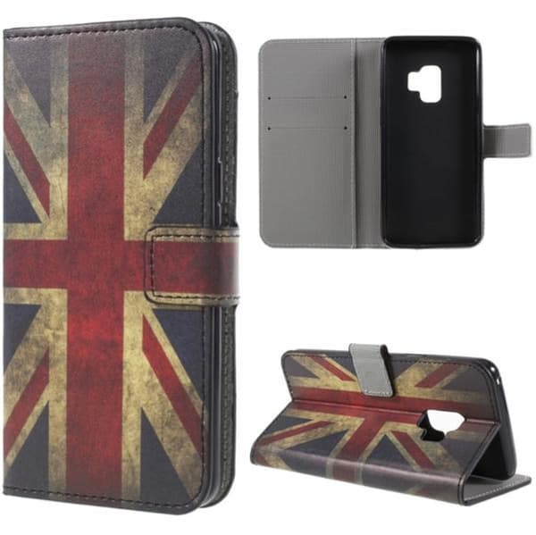 Plånboksfodral Samsung Galaxy S9 - Flagga UK