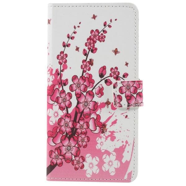 Plånboksfodral Samsung Galaxy S9 - Körsbärsblommor