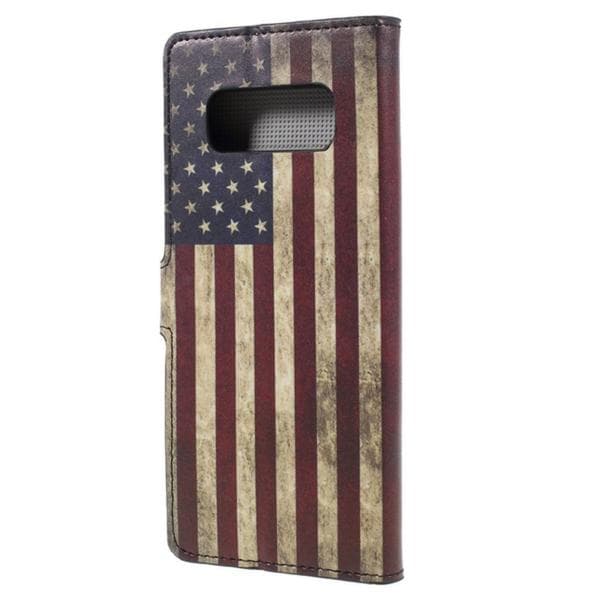 Plånboksfodral Samsung Galaxy Note 8 - Flagga USA