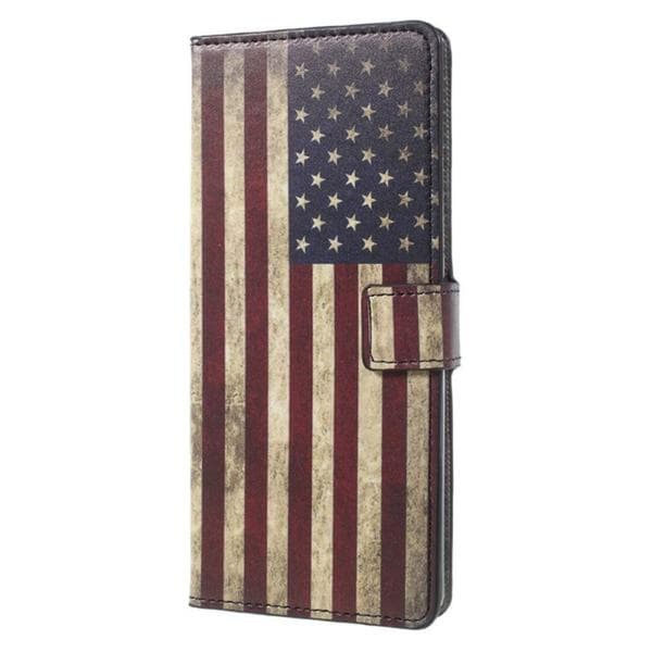 Plånboksfodral Samsung Galaxy Note 8 - Flagga USA
