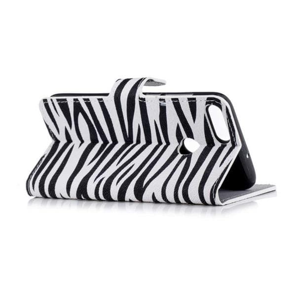 Plånboksfodral Huawei P Smart (2018) - Zebra