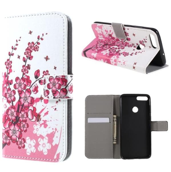 Plånboksfodral Huawei P Smart (2018) - Körsbärsblommor