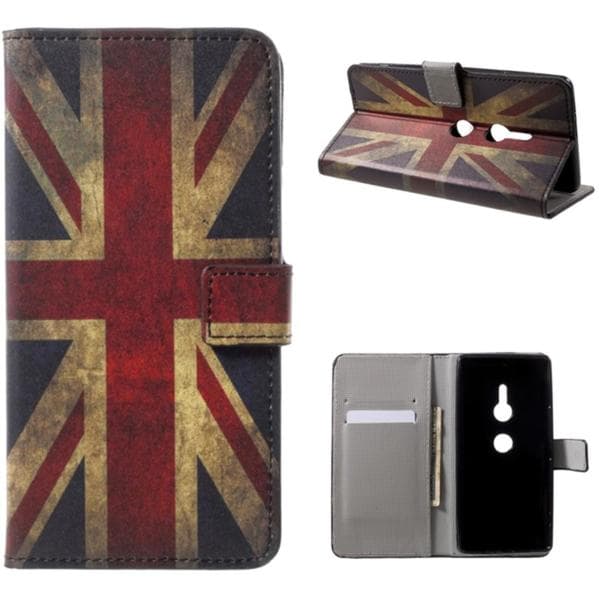 Plånboksfodral Sony Xperia XZ2 - Flagga UK