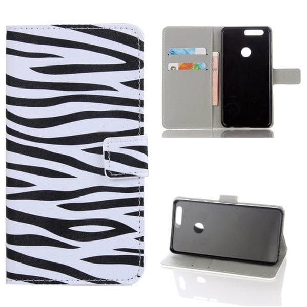 Plånboksfodral Huawei Honor 8 - Zebra