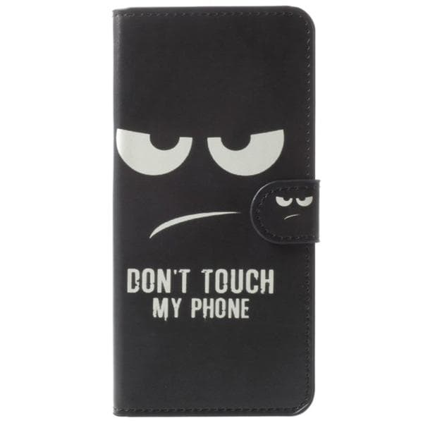 Plånboksfodral Samsung Galaxy A6 (2018) - Don’t Touch My Phone