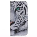 Pikkukuva 7 / 8: Plånboksfodral Moto G5 Plus – Vit Tiger