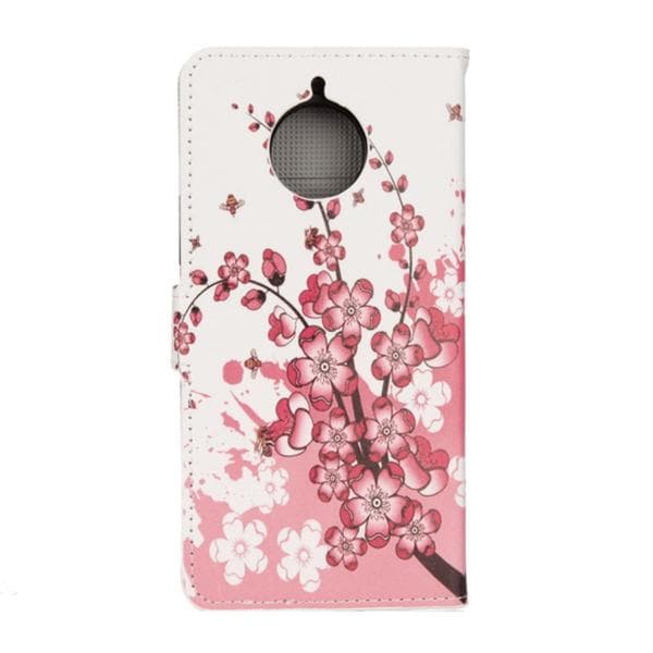 Plånboksfodral Moto G5S Plus - Körsbärsblommor