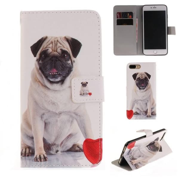 Plånboksfodral iPhone 7 Plus – Mops