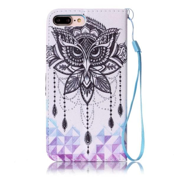 Plånboksfodral Apple iPhone 8 Plus – Uggla
