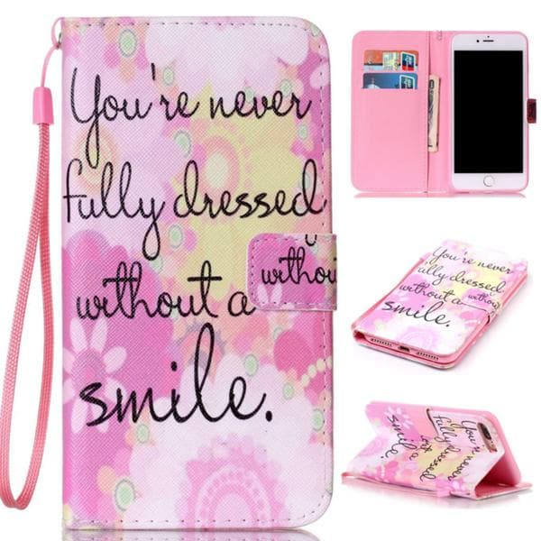 Plånboksfodral Apple iPhone 8 Plus – Never Fully Dressed