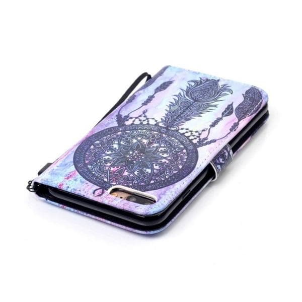 Plånboksfodral Apple iPhone 8 Plus - Drömfångare Lila