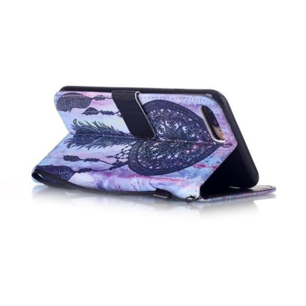 Plånboksfodral Apple iPhone 8 Plus - Drömfångare Lila
