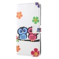 Pikkukuva 8 / 10: Plånboksfodral Huawei Mate 10 Pro – Ugglor & Blommor