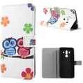Pikkukuva 1 / 10: Plånboksfodral Huawei Mate 10 Pro – Ugglor & Blommor