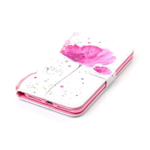 Plånboksfodral Apple iPhone 7 Plus – Rosa Blomma