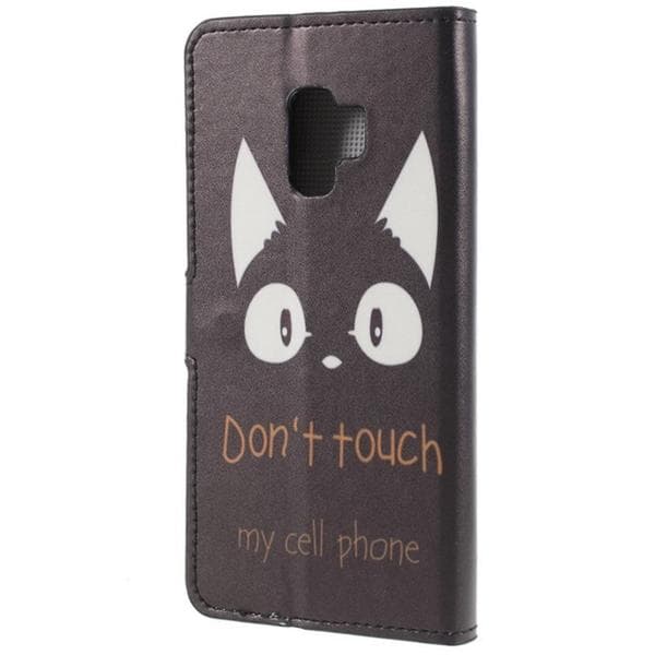 Plånboksfodral Samsung Galaxy S9 – Don’t Touch My Cell Phone