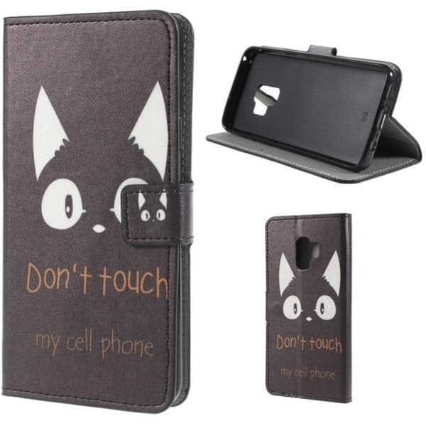 Plånboksfodral Samsung Galaxy S9 – Don’t Touch My Cell Phone