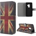 Miniatyrbillede 1 af 6: Plånboksfodral Samsung Galaxy S9 Plus - Flagga UK