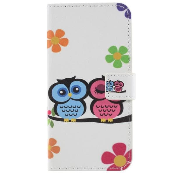 Plånboksfodral Samsung Galaxy S9 Plus – Ugglor & Blommor