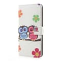 Pikkukuva 8 / 8: Plånboksfodral LG K10 2017 – Ugglor & Blommor