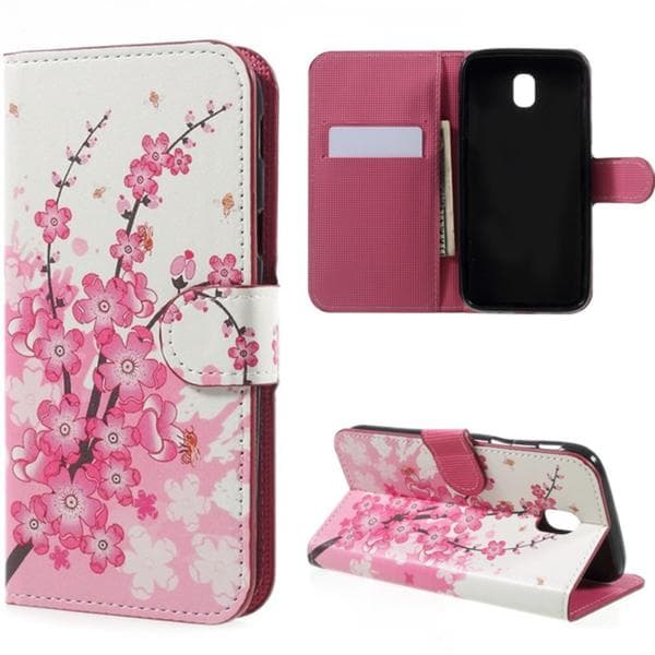 Plånboksfodral Samsung Galaxy J7 2017 - Körsbärsblommor