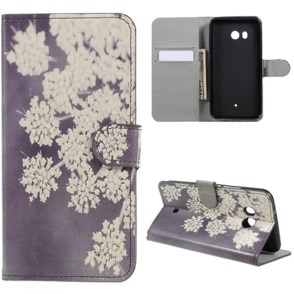 Plånboksfodral HTC U11 - Små Blommor