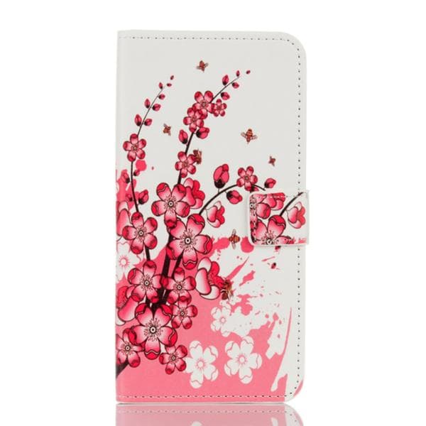 Plånboksfodral Apple iPhone 8 Plus - Körsbärsblommor